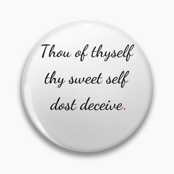 Item preview, "Thou of thyself thy sweet self dost deceive" - handwriting black designed and sold by ariksworld.
