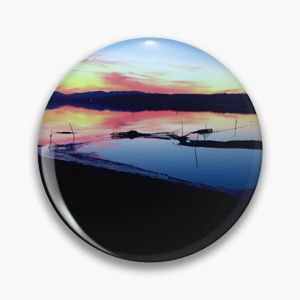 Item preview, Sunset on the Leucate pond designed and sold by Christian Bestard.