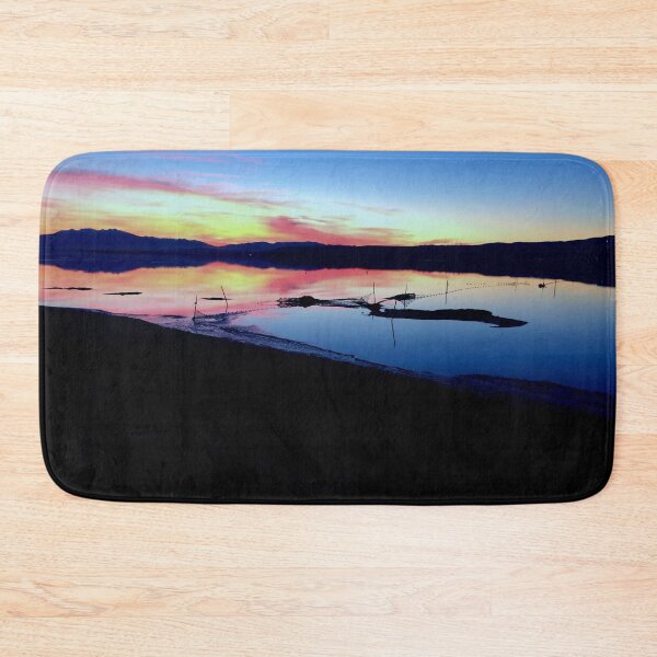 Item preview, Sunset on the Leucate pond designed and sold by Christian Bestard.