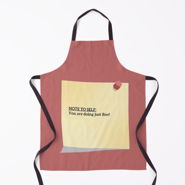 Item preview, Note to Self: You Are Doing Just Fine – Motivational Reminder Typography Design designed and sold by Artsy Corner.