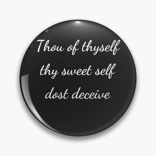 Item preview, "Thou of thyself thy sweet self dost deceive" - handwriting white designed and sold by ariksworld.