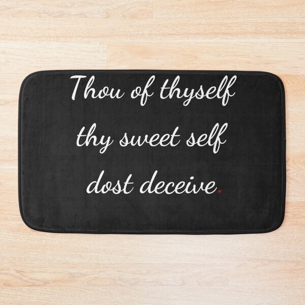 Item preview, "Thou of thyself thy sweet self dost deceive" - handwriting white designed and sold by ariksworld.