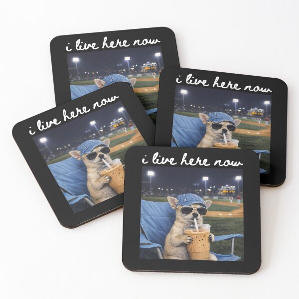 Item preview, Funny Chihuahua Baseball Iced Coffee Art designed and sold by margamPagenberg.