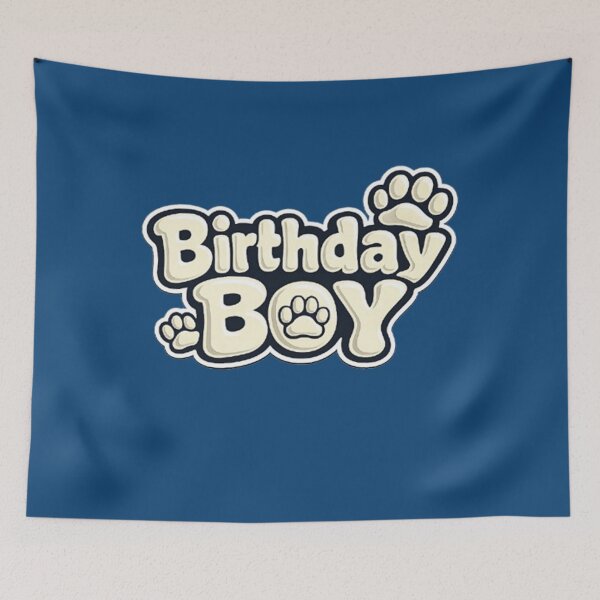 Item preview, Cute Paw Print Birthday Party Design designed and sold by annenambiro.
