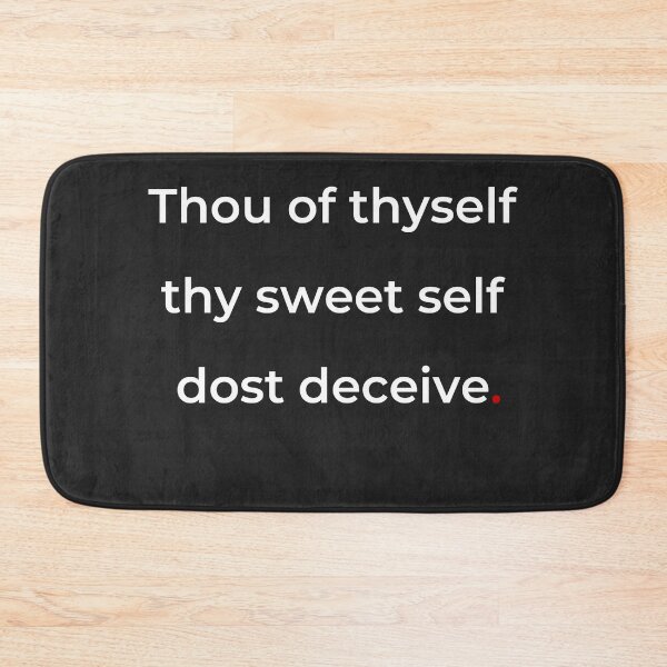 Item preview, "Thou of thyself thy sweet self dost deceive" - print white designed and sold by ariksworld.