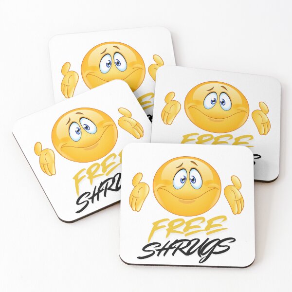 Item preview, Free shrugs emoji  designed and sold by Aminesnip.