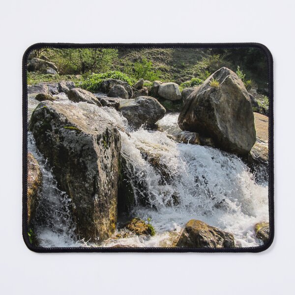 Item preview, Abundant Mountain Stream Waterfall in Darma Valley Uttarakhand India designed and sold by freezed-frames.