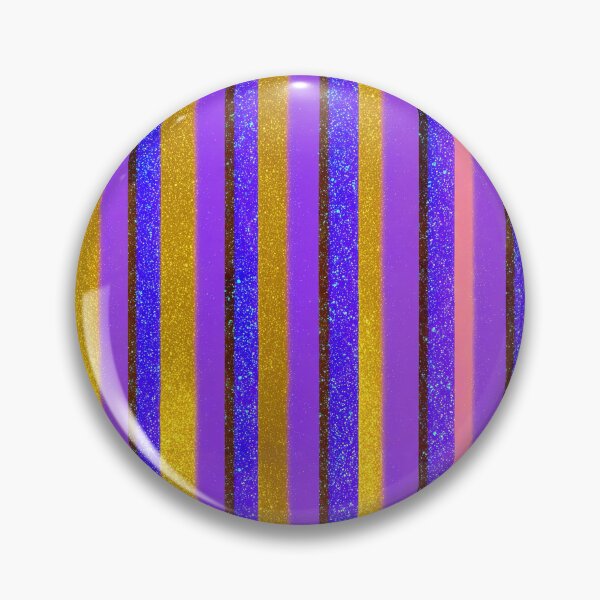 Item preview, Purple Blue Glitter Vertical Stripes designed and sold by bubblegoth.