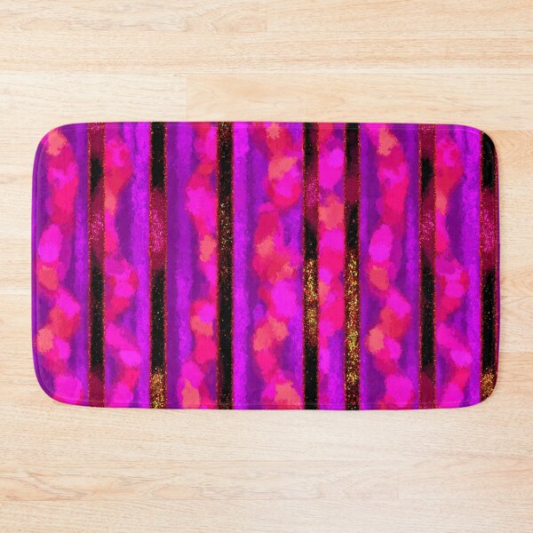 Item preview, Pink Purple Glitter Stripe Pattern designed and sold by bubblegoth.