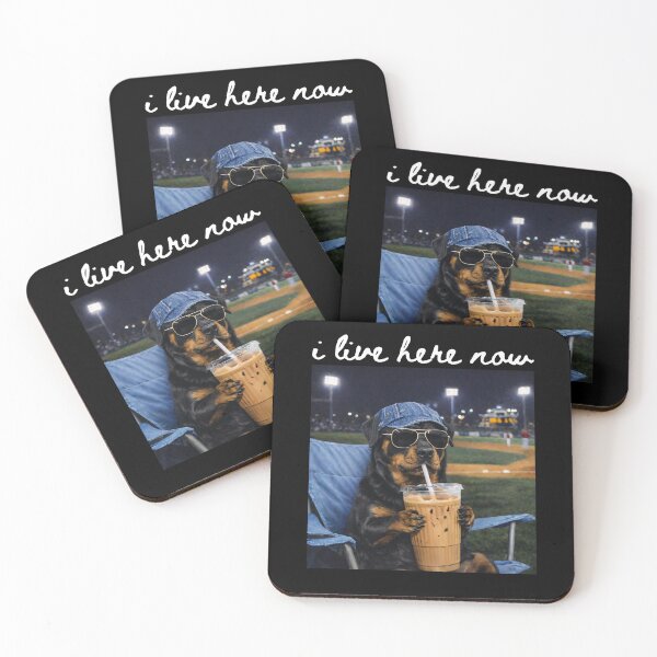Item preview, Funny Rottweiler Baseball Iced Coffee Art designed and sold by margamPagenberg.