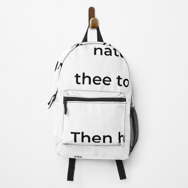 Item preview, "Then how when nature calls thee to be gone" - print black designed and sold by ariksworld.