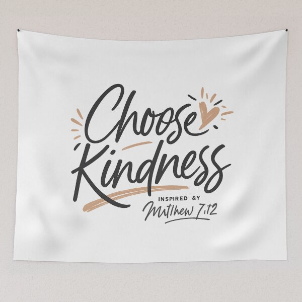 Item preview, Choose Kindness – Matthew 7:12 Christian Kindness Design – Golden Rule Faith Shirt designed and sold by SoulThread Studio.