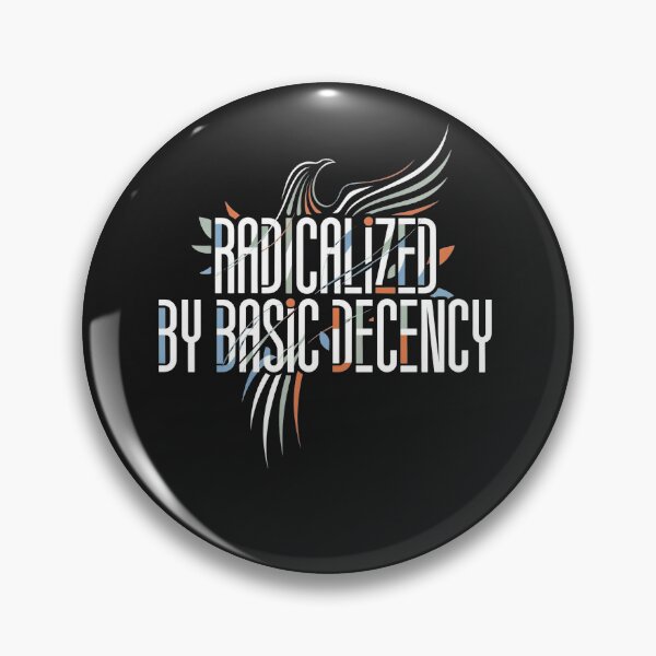 Item preview, Basic Decency Quote Modern Bird Artwork designed and sold by AilinsDesigns.