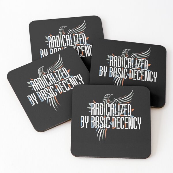 Item preview, Basic Decency Quote Modern Bird Artwork designed and sold by AilinsDesigns.