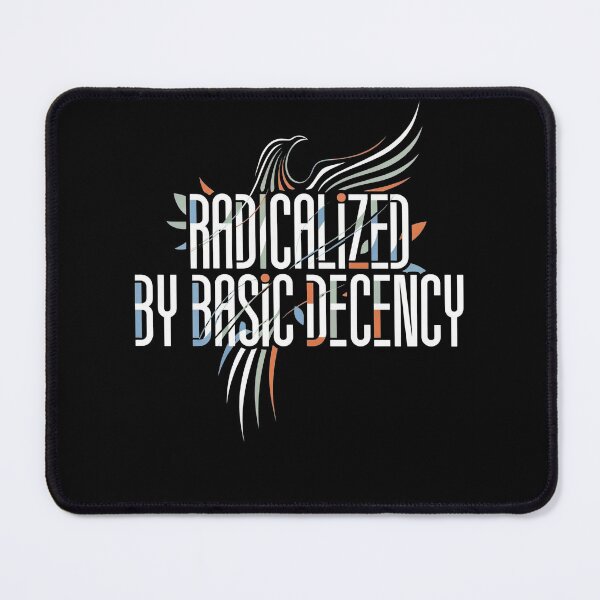Item preview, Basic Decency Quote Modern Bird Artwork designed and sold by AilinsDesigns.