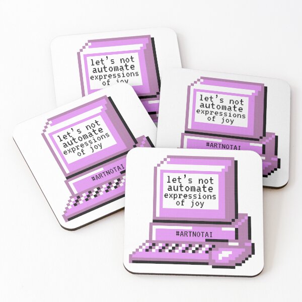 Item preview, Anti-AI "Expressions of Joy" Computer designed and sold by maxamillionbux.