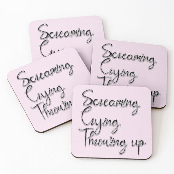 Item preview, Screaming Crying Throwing Up designed and sold by hacyillustrations.