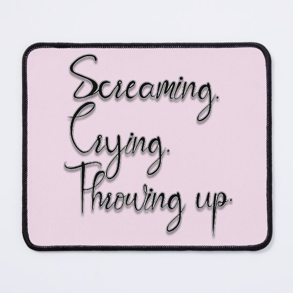Item preview, Screaming Crying Throwing Up designed and sold by hacyillustrations.