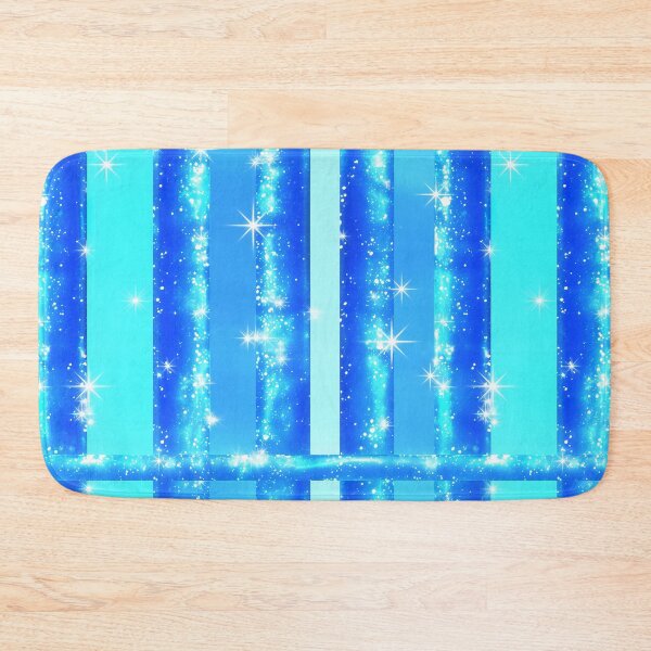 Item preview, Blue Sparkle Stripe Pattern designed and sold by bubblegoth.
