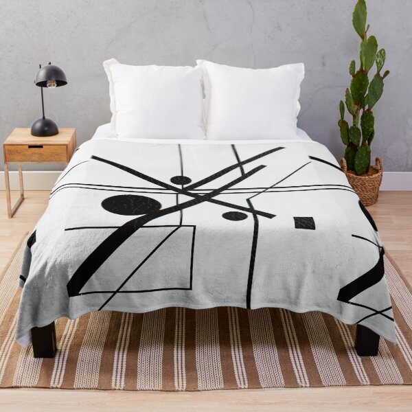Item preview, Minimalist Black and White Geometric Art designed and sold by RidaSalArt.