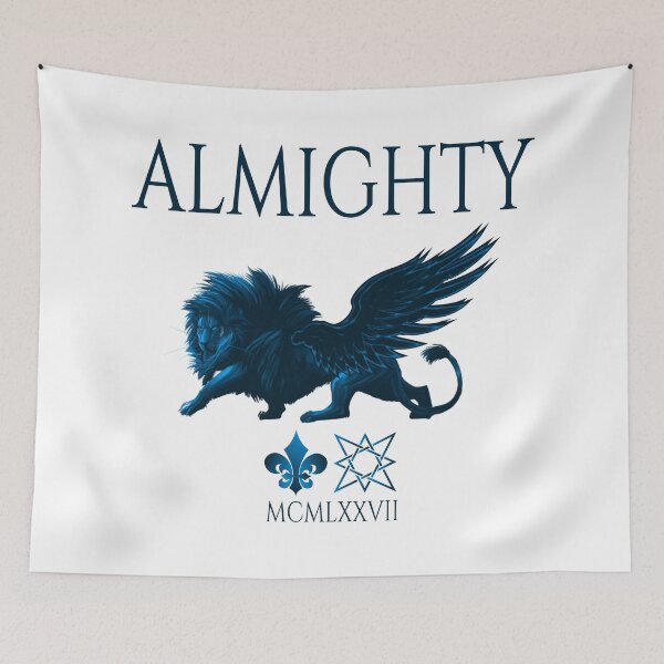 Item preview, Almighty Winged Lion Roman Blue 01 designed and sold by CarlosPixley.