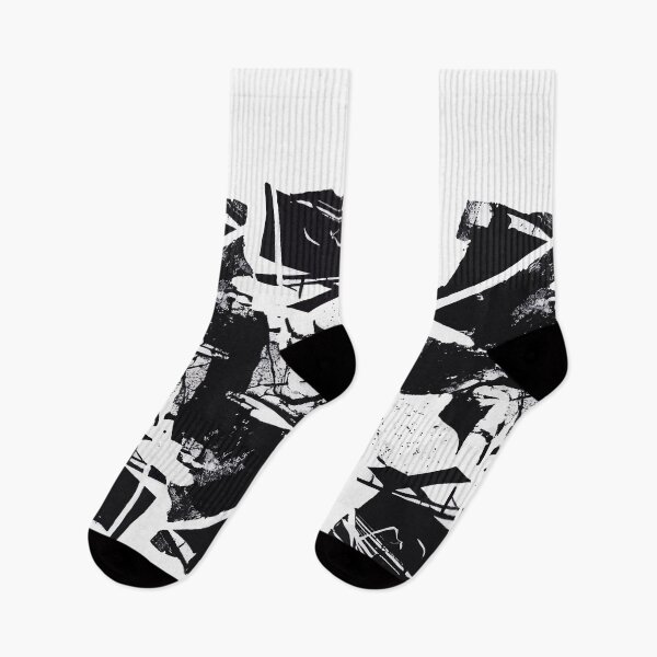 Item preview, Black and White Grunge Abstract Art designed and sold by RidaSalArt.