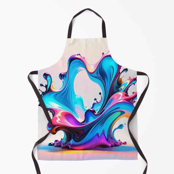 Item preview, Colorful Fluid Art with Floating Paint Droplets. designed and sold by MissYouONLY.