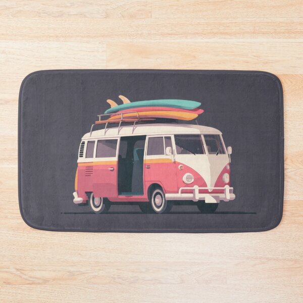 Item preview, Classic van parked for surf trip designed and sold by anytka.