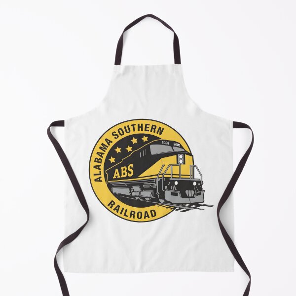 Item preview, Alabama Southern Railroad (ABS) Vintage Locomotive Logo designed and sold by CharlieDesings.