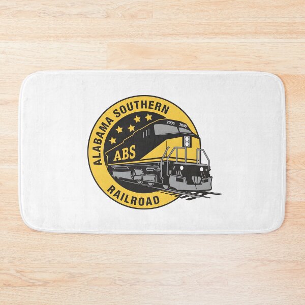 Item preview, Alabama Southern Railroad (ABS) Vintage Locomotive Logo designed and sold by CharlieDesings.
