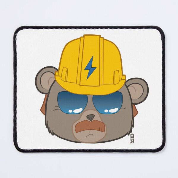 Item preview, Village Teddy Bear : Construction Worker designed and sold by TheArtOfHakujin.