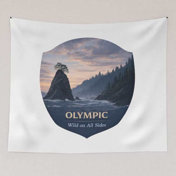 Item preview, Edge of the Wild Pacific designed and sold by EdvvinStudios.