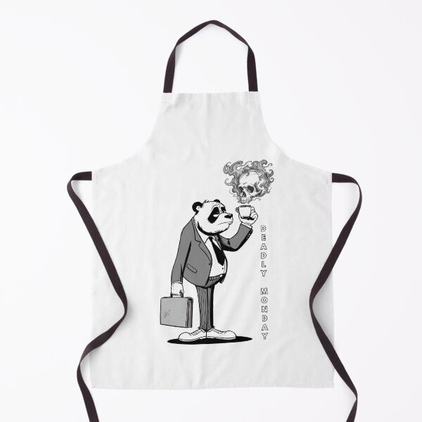 Item preview, Deadly Monday Panda- Vintage 1930s Cartoon designed and sold by KateOlimpiaArt.