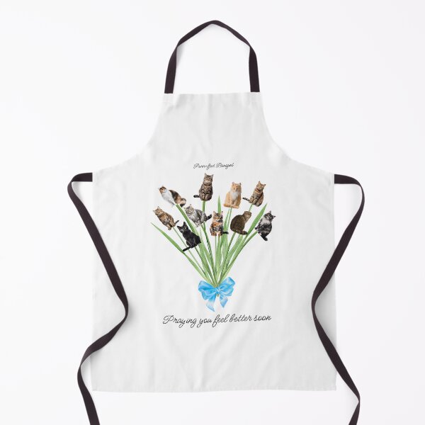 Item preview, Praying Get Well Cat Purr-fect Bouquet designed and sold by MYCatStuff.