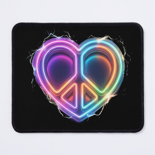 Item preview, Neon Heart Harmony designed and sold by RH Design Lab.