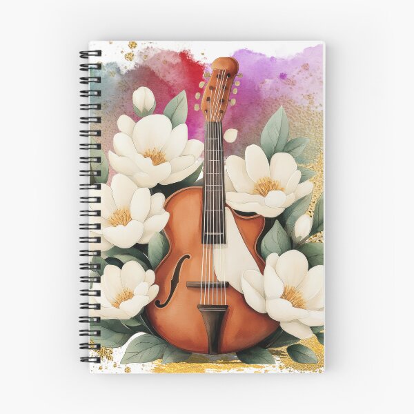 Item preview, Floral Violin | Botanical Classical Music Illustration designed and sold by ChenEngEng.
