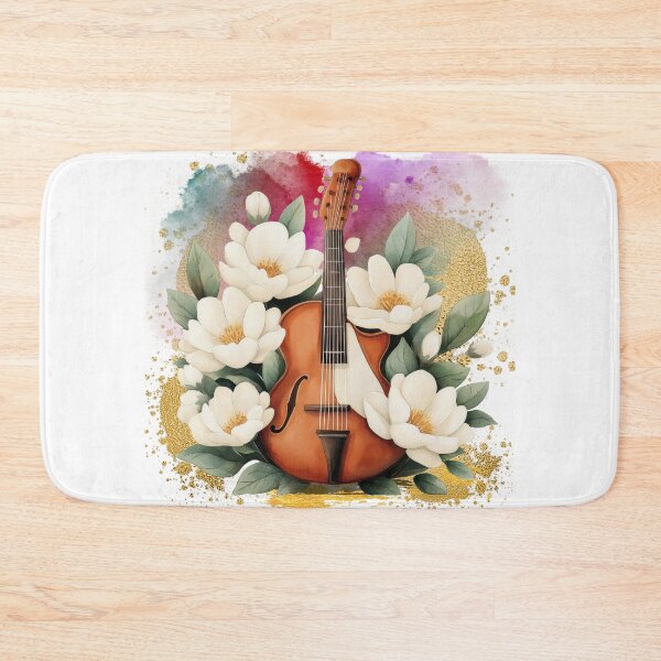 Item preview, Floral Violin | Botanical Classical Music Illustration designed and sold by ChenEngEng.