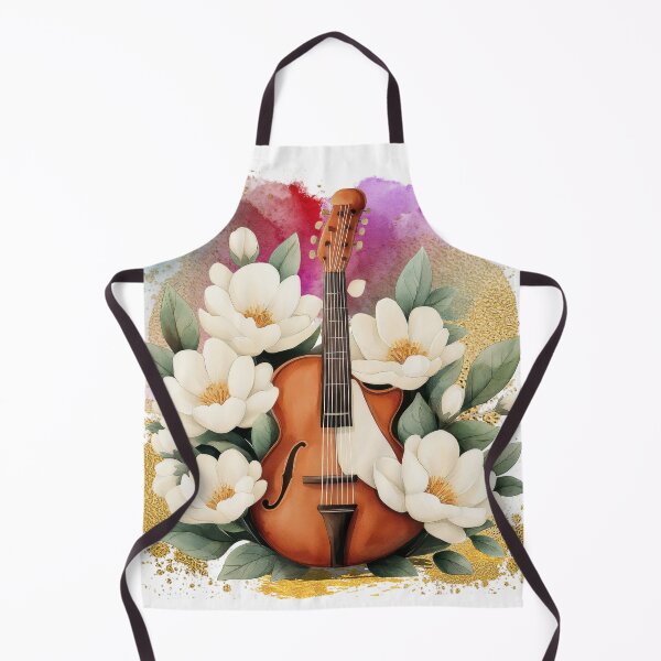 Item preview, Floral Violin | Botanical Classical Music Illustration designed and sold by ChenEngEng.