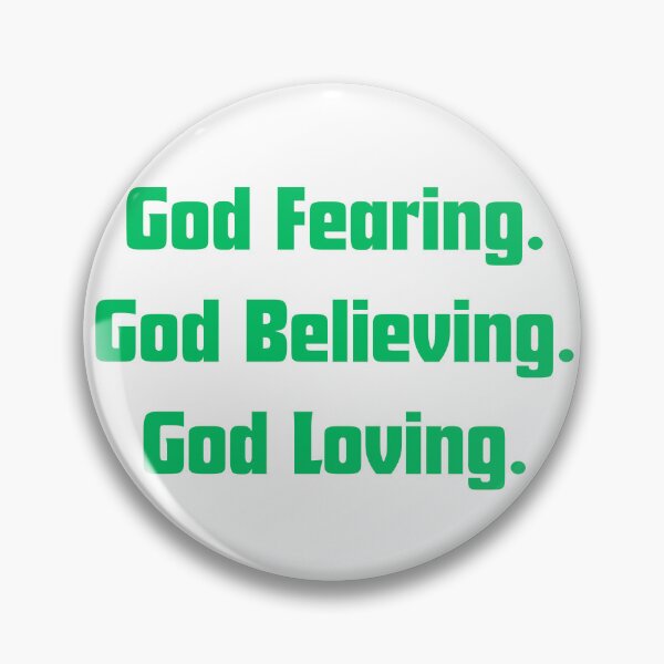 Item preview, Green Font God fearing, God believing, God loving designed and sold by 1anne-grace1.