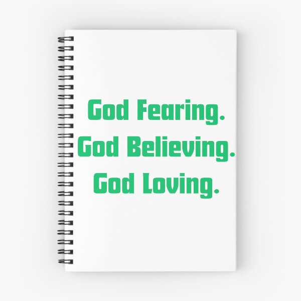 Item preview, Green Font God fearing, God believing, God loving designed and sold by 1anne-grace1.