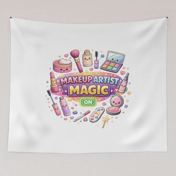 Item preview, Makeup Artist Magic On Cute Makeup Design designed and sold by MIArt Studio.