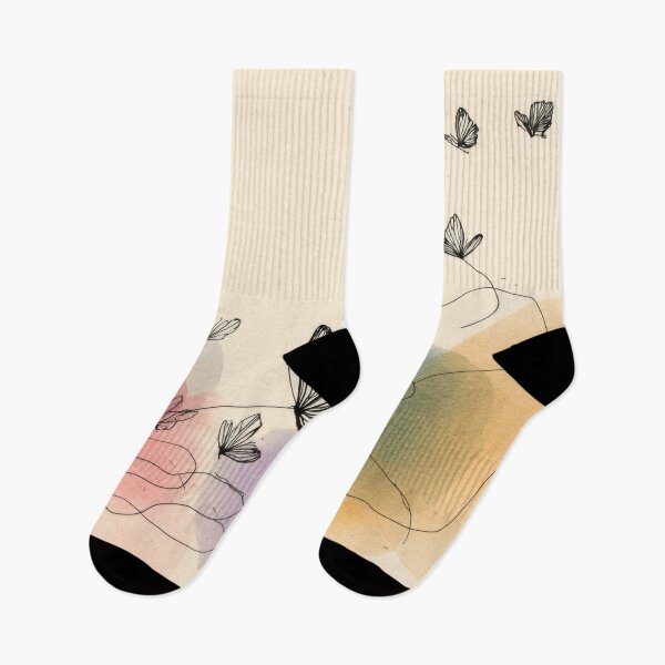 Item preview, Soft colors: butterflies flowers designed and sold by anytka.