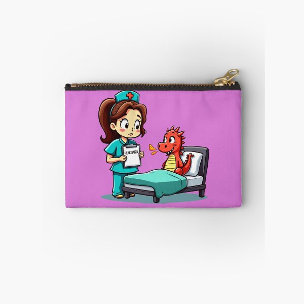 Item preview, Heartburn Dragon – Funny Nurse Humor     designed and sold by AnimalAirtistry.