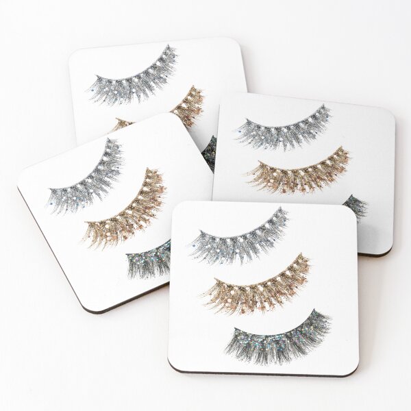 Item preview, Glitter Eyelashes Beauty Aesthetic,Eye Makeup designed and sold by SOUFIANE1991.