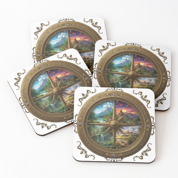 Item preview, Compass of nature designed and sold by Fuzzle studio.