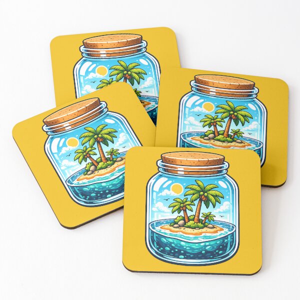 Item preview, Tropical Island in a Jar designed and sold by kyokugen.