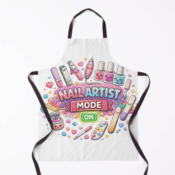 Item preview, Nail Artist Mode On Cute Nail Design designed and sold by MIArt Studio.