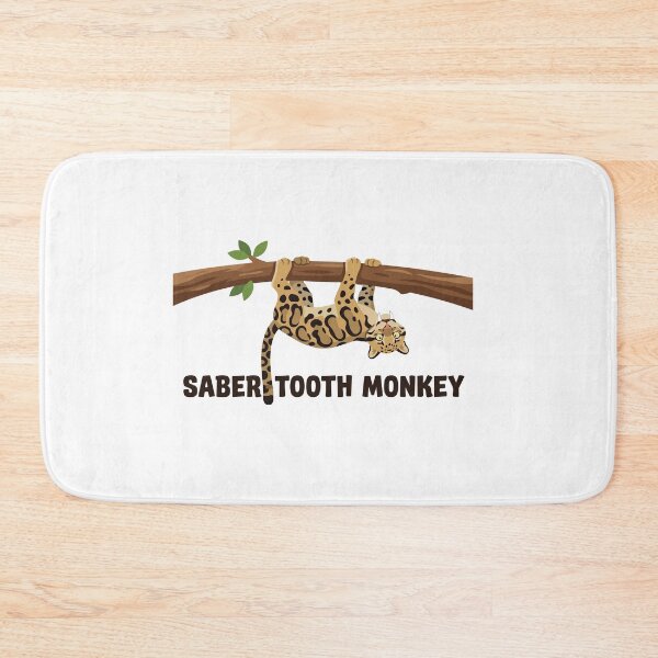 Item preview, Saber Tooth Monkey Funny Clouded Leopard designed and sold by Petzzz.