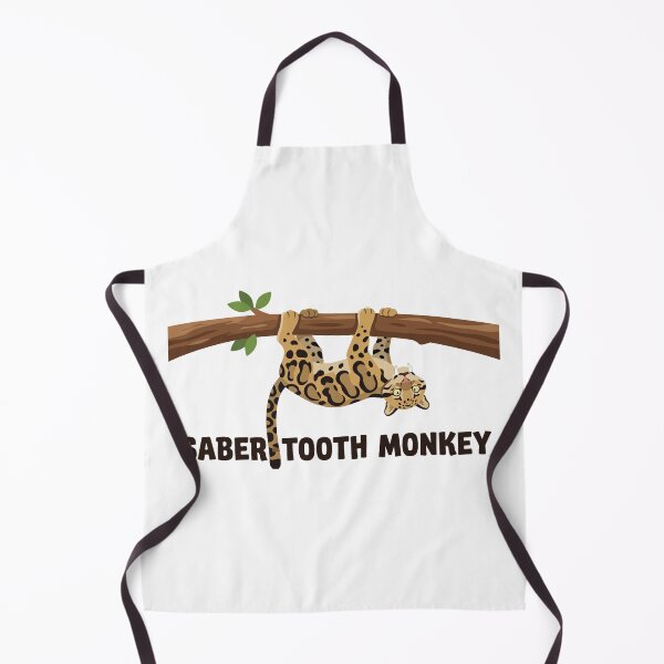 Item preview, Saber Tooth Monkey Funny Clouded Leopard designed and sold by Petzzz.