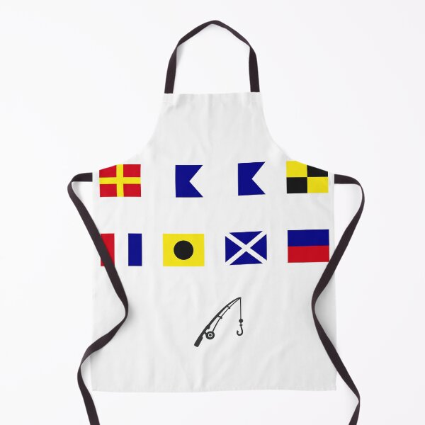 Item preview, Reel Time - Nautical Signal Flags designed and sold by AnchorsAwayCo.